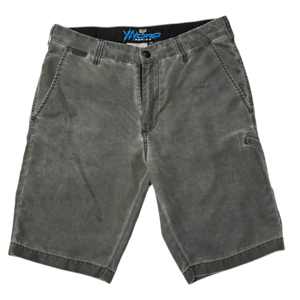 Fox Charcoal Men's Flat Front Shorts‎ - 32